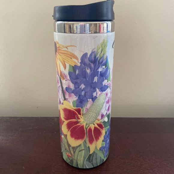 Thermal “Texas” Travel Tumbler stainless steel, floral design - Picture 2 of 5
